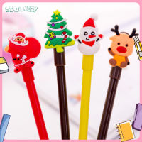 I Stationery ปากกาเจล ปากกาดำ 0.5mm ปากกาหมึกซึม ปากกา น่ารัก ชุดคริสต์มาส Creative Cartoon Christmas Series