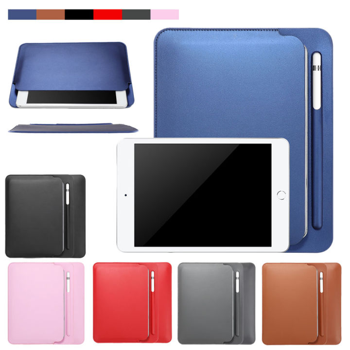 for-mini-45-7-9-inch-leather-pouch-tablet-case-liner-bag-for-apple-a1538-a1550-a2133-pencil-slim-durable-protective-bag