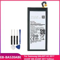 EB-BA520ABE โทรศัพท์ของแท้สำหรับ GALAXY รุ่นลิมิเต็ดอิดิชั่น2017 A520F SM-A520F 2017 3000MAh