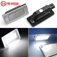 2Pcs Canbus LED License Number Plate Light Lamp For Nissan Serena C27 Altima Suzuki Landy Dacia Duster 2017 2018 2019 2020 2021