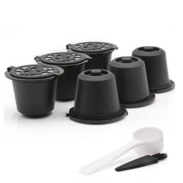 10-pcs-reusable-refillable-coffee-capsule-filters-for-nespresso-with-spoon-brush-kitchen-accessories-coffee-filter