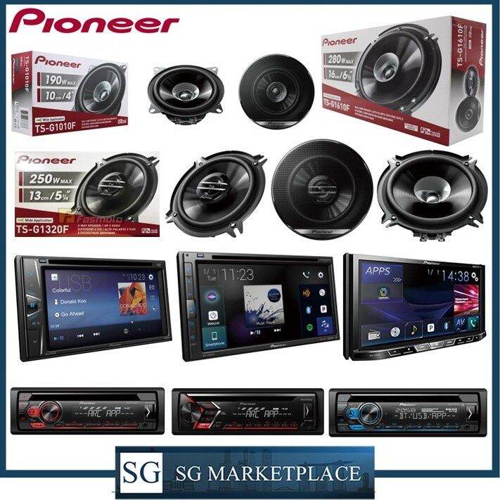 Pioneer Car Stereo Pioneer Car Speakers Pioneer Audio Stereo Single และ