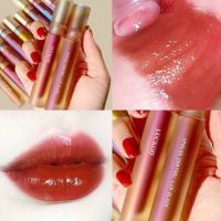 LUCKGO LG10 ลิปเจลลี่ทินท์ ลิปกระจก เนื้อครีมมี่ นุ่มละมุนปาก สีชัด ติดทน Velvet Mirror Gloss Lip Glaze