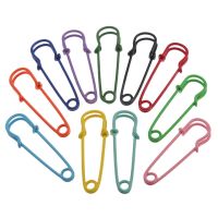 10-30Pcs/Lot 40/60/75mm Large Safety Pin Base Lock Clip for Brooch Jewelry Accessories Clothing Making Supplies