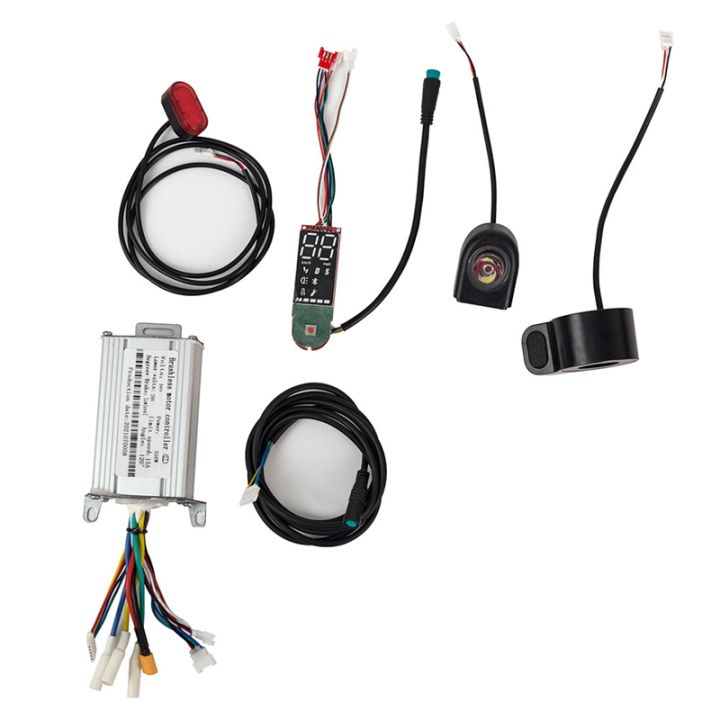 36v-350w-15a-motor-controller-dashboard-front-rear-light-speed-controller-for-xiaomi-scooter-electric-bicycle-e-bike