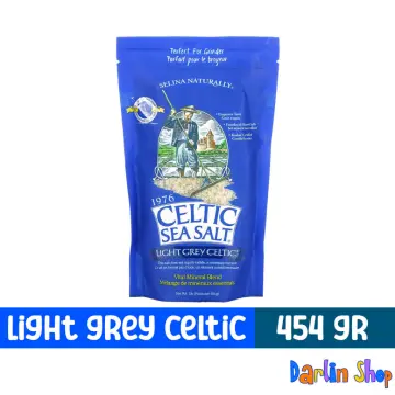  Fine Ground Celtic Sea Salt – (1) 16 Ounce Resealable Bag of  Nutritious, Classic Sea Salt, Great for Cooking, Baking, Pickling,  Finishing and More, Pantry-Friendly, Gluten-Free : Grocery & Gourmet Food