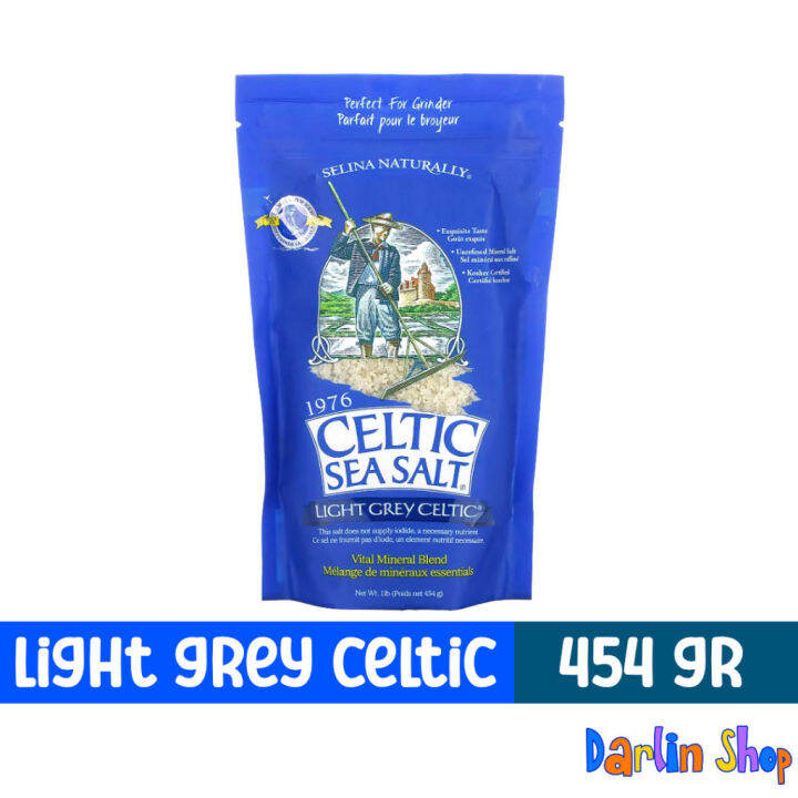 Celtic Sea Salt, Light Grey Celtic, Vital Mineral Blend 1 lb (454 g