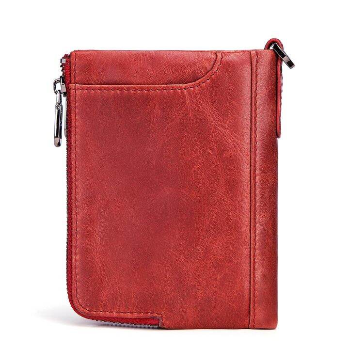 gzcz-fashion-women-wallet-genuine-leather-zipper-design-female-short-rfid-purse-with-id-card-holder-coin-pockets-mini-walet