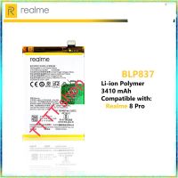 แบตเตอรี่ สำหรับ แท้ Realme 8 Pro BLP837 4500mAh ส่งจาก กทม ประกัน 3 เดือน