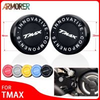 สำหรับ Yamaha TMAX 560 TECHMAX T MAX 560 2020 2021 Tmax 530 Sx Dx 2017 2018 2019 Essoire ฝาครอบปลั๊กรูกรอบรถจักรยานยนต์