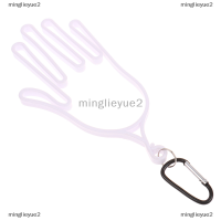 minglieyue2 ที่วางถุงมือกอล์ฟพร้อมห่วงคาราบิเนอร์ถุงมือกอล์ฟเปลอุปกรณ์เครื่องมือกอล์ฟ