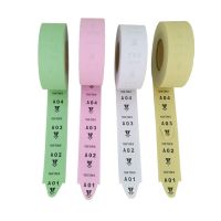 5 rolls/pack 2000 tickets Turn O Matic Wireless Queue Call System Ticket Paper Roll Number