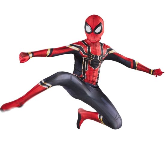 Bộ áo liền quần hóa trang nhân vật spiderman phong cách far from home cho - ảnh sản phẩm 7