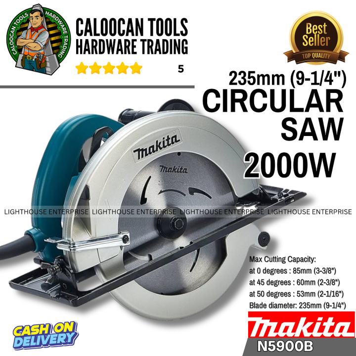 MAKITA 9-1/4" / 235mm 2000W Circular Saw (N5900B) LIGHTHOUSE ENTERPRISE ...