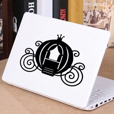 Wall Sticker Cinderellas Coach Decal Girls Kids Room Decoration Mural Decals Cinderella Carriage Car Window Laptop Vinyl Sticker