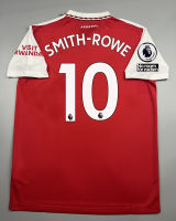 เสื้อบอล แฟนบอล อาเซนอล เหย้า 2022-23 Arsenal Home  พร้อมเบอร์ชื่อ 10 SMITH ROWE อาร์ม พรีเมียร์ลีค ครบชุด 2022