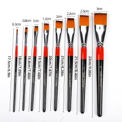 2Pack 10Pcs Paint Brushes for Acrylic Water Color Painting Brushes