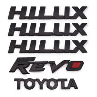 ชุด โลโก้ Toyota Revo 5 ชิ้น สีดำด้าน สำหรับ Toyota Hilux Revo SR5 Rocco 4x2 4x4 ปี 2015-2020