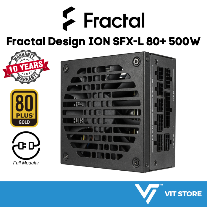 Fractal Design ION SFX-L 80+ GOLD Full Modular (500W) Power Supply