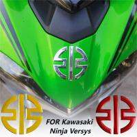 สติกเกอร์กันน้ำรถจักรยานยนต์กาวนิ่ม3D สำหรับ Kawasaki Ninja Versys ฟิล์มตกแต่ง H2R H2 Z900 Z400