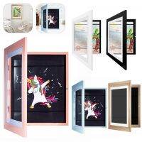 Children Art Frame Magnetic Kids Art Diamond Painting Frame Front Opening Frametory for Poster Photo Drawing Pictures Display