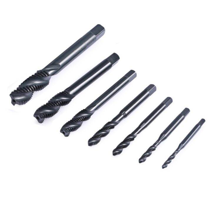 cifbuy-new-7pcs-spiral-hand-thread-tap-screw-spiral-point-thread-metric-plug-drill-bits-m3-m4-m5-m6-m8-m10-m12-hand-tools