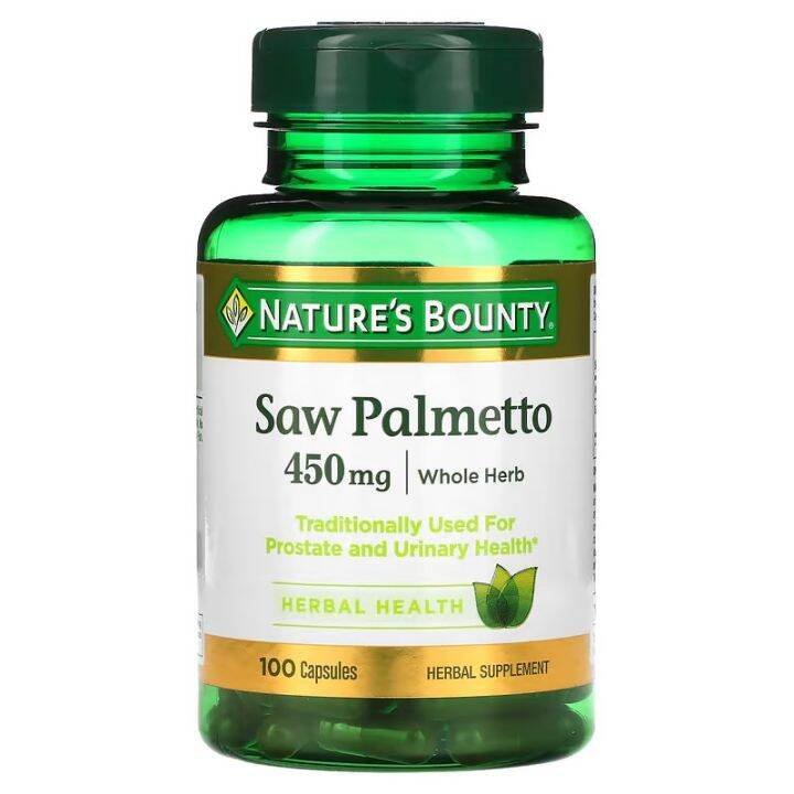 Saw Palmetto Extract Extra Strength 100 Capsules Lazada PH