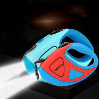 Pet Leash LED Luminous Automatic Retractable Harness Dog Glowing Leashs Outing Training Supplies For Small Medium Large Dogs