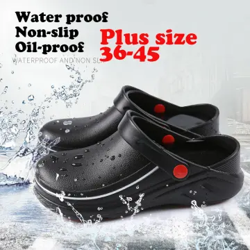 Chef Shoes for Men/Women Clog Shoes for Men/Women Waterproof and Anti  Scalding Size 36-43