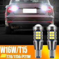 2x 1400Lm W16W T15 T16 LED Bulbs Canbus OBC Error Free LED Backup Light P21W T20 Car Reverse Lamp For Audi A3 A4 B6 B8 A6 C6