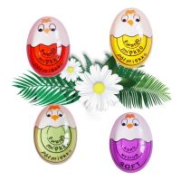 ♘☃ Egg Color Changing Timer Red Yummy Soft Hard Boiled Eggs Cooking Kitchen Timer Eco-Friendly Resin Egg Timer Kitchen Accessories