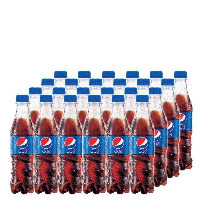 สินค้ามาใหม่-เป๊ปซี่-น้ำอัดลม-345-มล-x-24-ขวด-pepsi-soft-drink-345-ml-x-24-bottles-ล็อตใหม่มาล่าสุด-สินค้าสด-มีเก็บเงินปลายทาง