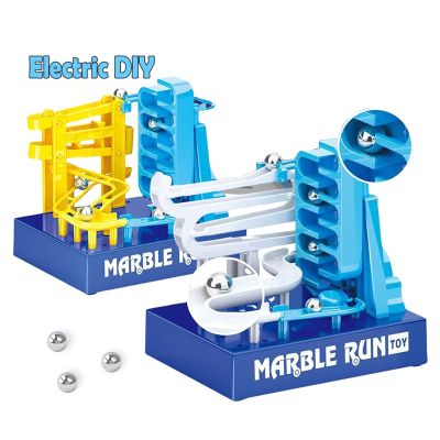 New Building Blocks Electronic Construction Runway Race Track Maze Toy with Music Easy Assembly For Kid Educational Toys