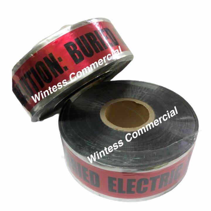 Detectable Warning Tape Electrical Line Buried Below Lazada PH