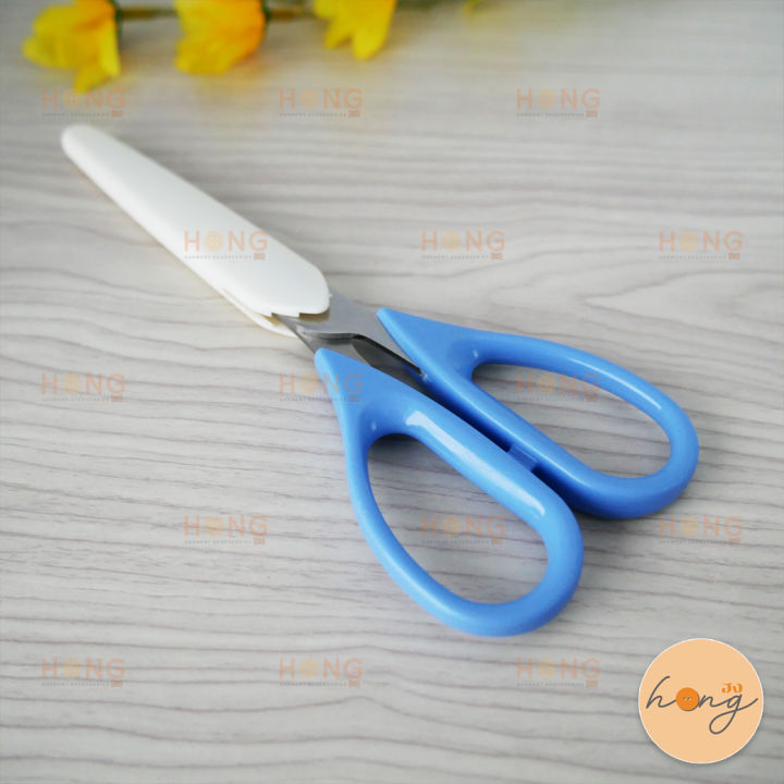 กรรไกร-nikken-scissors-nk-350-170mm-สีฟ้า