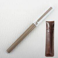 ▪℗◄ Luxury 5063 Smooth Color Clip 0.38mm/0.8mm Curved Tip Calligraphy Pen High Quality Metal Fountain Pen Christmas Gift Pens