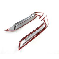 2PCS Car Front Bumper Fog Lamp Cover Fog Light Grille for -V Vezel 2022 2023