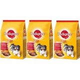 Pedigree Beef Lamp &amp; Veggie Flavor for Adult Small Breed Dog Food 3kg (3 Units) อาหารสุนัข เพดดีกรี สุนัขพันธุ์เล็ก