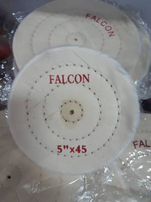 Falcon Cleaning Cloths Wheel #5 ล้อผ้าขัดเงาขนาด 5นิ้ว แผ่นผ้า 45ชั้น ขัดเหรียญพระเครื่อง ขัดเหล็ก ขัดแสตนเลส ยี่ห้อ Falcon จากตัวแทนจำหน่ายอย่างเป็นทางร
