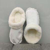 Furry Croc Liners Insoles แทรกสำหรับ Fur Lined รองเท้า Clogs 1คู่รองเท้าแตะ Plush Liner ฤดูหนาว Warm รองเท้า P6S8