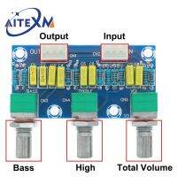 XH-M802 Papan Ralat Voltan Tinggi dan Rendah Pengadun Papan Nada Kawalan Kelantangan Subwufer Pcb Pelarasan Amplificador