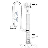 Inflow Surface Skimmer Aquarium Tank Effectively Absorb Dissolved Organic Matter Removes Scums Fish Tank Accessories