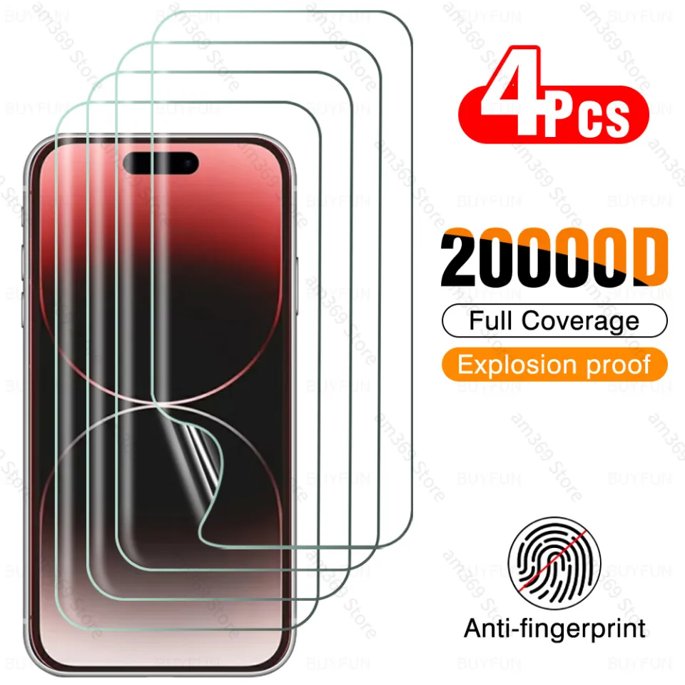 2in1 Hydrogel Film For iPhone 15 Pro Max Camera Glass Case iPhone15 Plus  iPhone15Pro 15Pro 15ProMax 2023 Safety Screen Protector