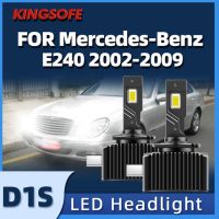 Kingsofe ชิป Csp หลอดไฟสว่างพิเศษฮิดออโต้ไฟหน้ารถมอเตอร์ไซค์แบบ Led D1s สำหรับ Mercedes Benz E240 2002 2003 2004 2005 2006 2007 2008 2009