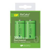 ถ่านชาร์จ GP Recyko ขนาด C 3000 mAh จำนวน 2 ก้อน