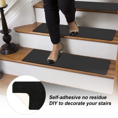 1pc Rubber Non-slip Stairs Steps Stickers Anti Slip Sticker Waterproof Bath Floor For Stair For Bathroom Safety Tape Pad Bathtub