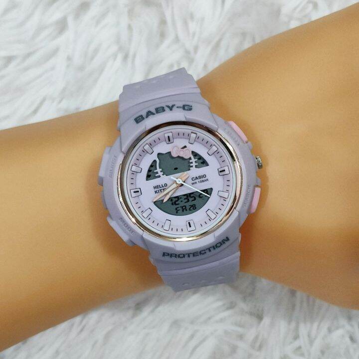 Dual Time BabyG BGA1262 Hello Kitty Women's Actual Pic. U.S Grade