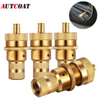 Cked cw】autcoat 4pcs Automatic Tire deflator, 6-30 PSI Tyre deflator KIT FOR tyres, Car, truck, motorcycle