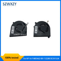 SZWXZY untuk HP สเปคเตอร์ของแท้ X360 16 Inci 2-In-1 16-F 16T-F M83462-001พัดลมทำความเย็น SPS-M83462-001 7J2280 DC5V 0.5A จัดส่งเร็ว