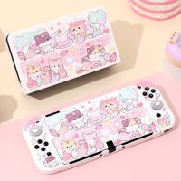 For Nintendo Switch OLED Case Accessorie Hard Case Kawaii Cartoon TPU Soft Case Protect Shell Cover For Switch NS Console Games